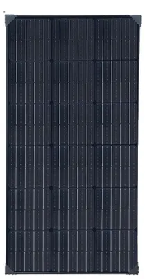 Obrázek produktu pro Solární panel, monokrystalická konstrukce, vysoká účinnost, 100 W, černý