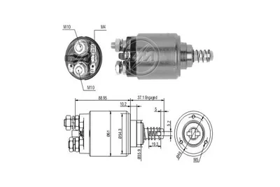 Obrázek produktu pro ERA elektromagnetický spínač startéru ZM743 pro IVECO MK
