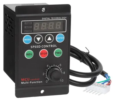 Digitaler Drehzahlregler 90 W 220 V für Induktionsgetriebemotor