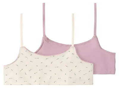 Image de NAME IT - Haut à bretelles NKFSHORT, motif floral, lot de 2