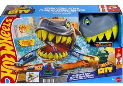 Obrázek produktu pro Sada tratí - HOT WHEELS - Útok žraloka JHL96 - Více tratí - Akční sada - Vozidlo