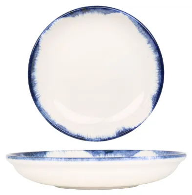 Image de Assiettes creuses en porcelaine de Kütahya - Azure - Porcelaine - 21 cm (700 cc)