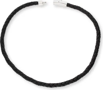 Produktbild von JuwelmaLux Leder Halskette mit Edelstahlverschluss JL10-05-1749 45 cm