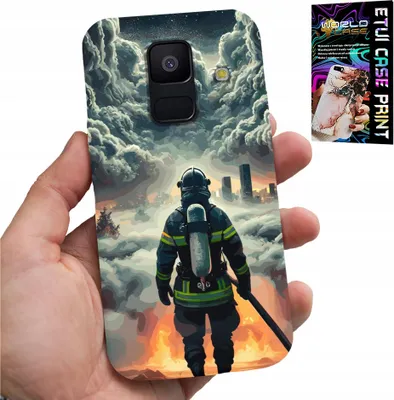 Immagine prodotto di Custodia Per Samsung A6 2018 - Custodia Per Vigili Del Fuoco Vigili Del Fuoco