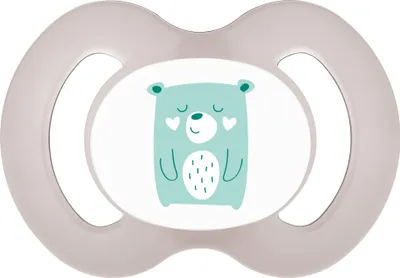 Obrázok produktu pre Baby Nova Symetrický utišujúci cumlík bez krúžku silikon 18m+ 2 ks