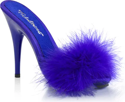 Produktbild von POISE-501F Damen Slipper von Fabulicious, Blau  , EU 40, US 10