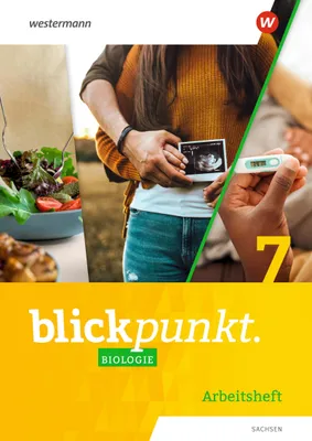 Produktbild von Blickpunkt Biologie 7. Arbeitsheft. Für Sachsen