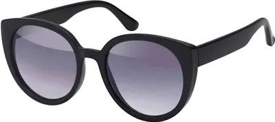 Produktbild von Polarisierte Damen Sonnenbrille Designer 80er Modern 30402 Grau Schwarz