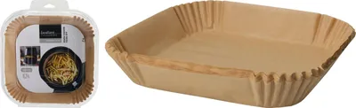 Produktbild von AIRFRYER Backpapier ca. 20x20x4,5 cm 1 Stück 50er Set Papier