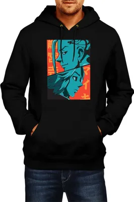 Produktbild von Herren Kapuzenpullover Japan Anime Manga Tokyo Anime Revengers Ken V Manjiro, Man S / Schwarz