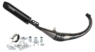 Obrázok produktu pre Výfuk Polini Evolution 2 určený pre motocykle Rieju MRT 50 a Beta RR 50 Enduro/Supermoto, od roku výroby 2014