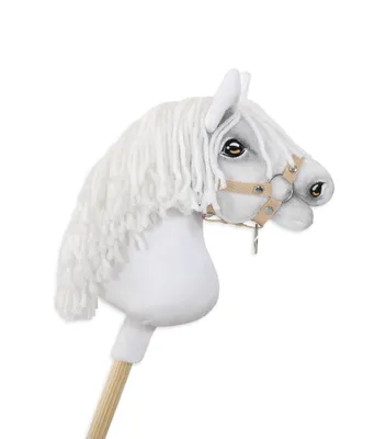 Obrázok produktu pre Hobby Horse A4 pracková ohlávka pre kone malá - béžová