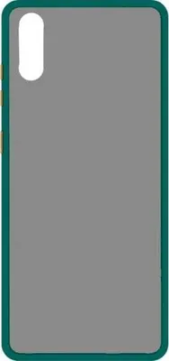 Image de Coque Vennus Button Matt pour Xiaomi Redmi 9A - Vert KP17830