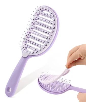 Produktbild von Selbstreinigende Haarbürste für Locken
