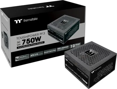 Produktbild von Thermaltake Toughpower PF3 750W Alimentatore Modulare 80 PLUS Platinum