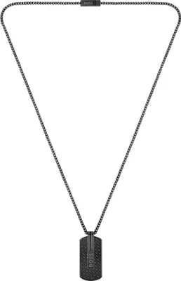 Produktbild von Timeless Black MenŽs Necklace Military Badge Orlado 1580356