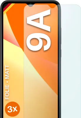 Produktbild von moex® 3x Schutzfolie kompatibel mit Xiaomi Redmi 9A - Displayschutzfolie Anti Reflex Folie, Matt