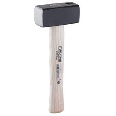 Produktbild von Ruthe Fäustel mit Holzstiel Esche, VPA/ - Länge 260 mm, Kopfgewicht 1000 g