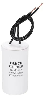 CBB60 Kondensator 25 µF 450 V AC 50/60 Hz Motor