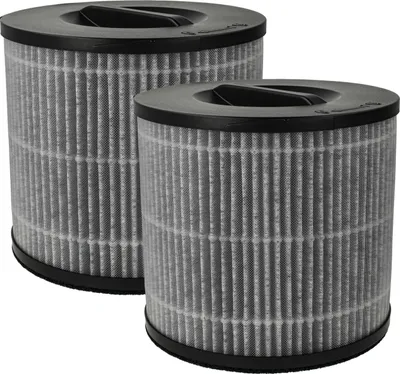 Produktbild von vhbw 2x H11 Filter kompatibel mit Steba LR12 Luftreiniger - Ersatz-Filter mit integriertem Aktivkohle-Filter