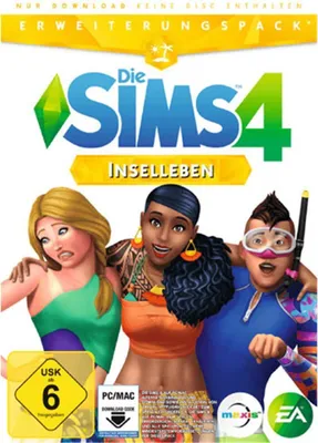 Produktbild von Die Sims 4 - Inselleben (Add-On) (CIAB) - CD-ROM DVDBox