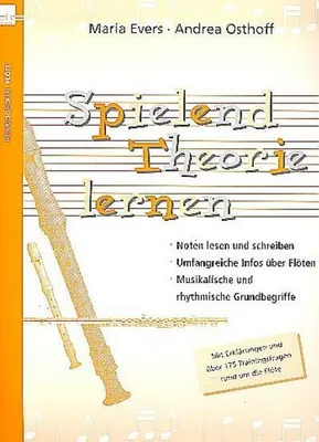 Produktbild von Spielend Theorie lernen für Flöte und Blockflöte