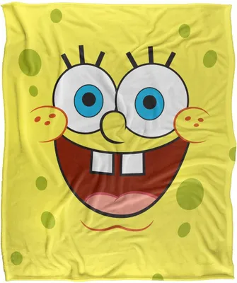 Produktbild von SpongeBob SquarePants - Decke, Seidig TV29852 (Einheitsgröße) (Gelb)