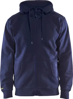 Produktbild von Blakläder Sweatshirt mit Kapuze und Reißverschluss 3366 1048 in div. Farben, Farbe:grau, Größe:M
