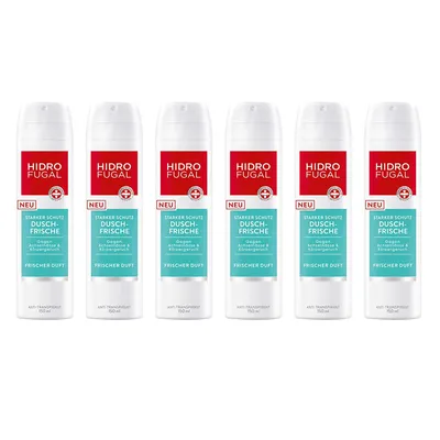 Immagine prodotto di Hidrofugal Spray Doccia Deodorante confezione da 6 (6x150)