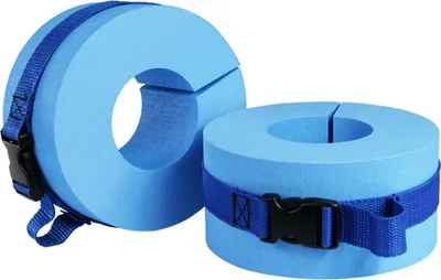 Produktbild von 2 Stücke Schwimmmanschetten Aus Hochdichtem Schaumstoff Wasseraerobic Schwimmring Schwimmfitness-Trainingshilfe Pool-Trainingsgeräte