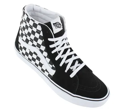 Produktbild von Vans SK8-Hi Checkerboard - Herren & Damen - Sneakers - VN0A32QGHRK vans sk8 hi, vans sk8, vans sk8 hi schwarz, vans old skool high, vans high, vans skate hi, vans skate, vans hi, vans sk8 hi schwarz, vans sk8 hi damen