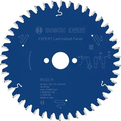 Produktbild von EXPERT Laminated Panel Kreissägeblatt, 140x1,8/1,3x20 mm, Z42