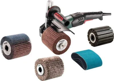 Produktbild von Metabo Satiniermaschine SE 17-200 RT Set, Stahlblech-Tragkasten