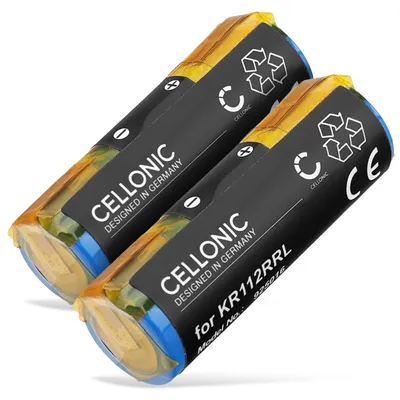 Produktbild von CELLONIC 2x Akku kompatibel mit Philips AT751, HS8020, KR112RRL, US14430VR