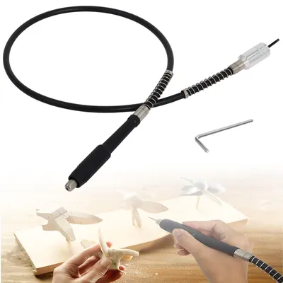 Flexible Welle 107 cm M18 x 1,5 mm 3 mm Spannzange 35000 U/min