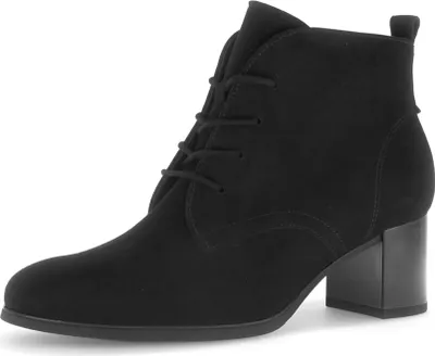 Obrázok produktu pre Dámske šnurovacie členkové topánky Gabor 32303938303139 Black 38 EU