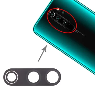 Obrázok produktu pre Zadný ochranný kryt objektívu pre Xiaomi Redmi Note 8 Pro Náhradný objektív fotoaparátu