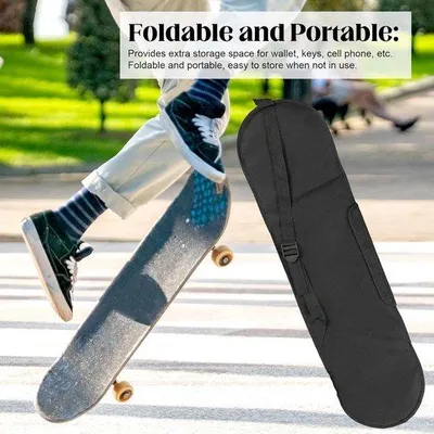 Image de Sac pour longboard - Sac de transport étanche pour longboard - Sac pour skateboard adapté aux skateboards de moins de 31,4 pouces