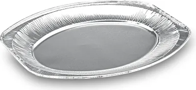 Produktbild von 10x Alu-Catering-Platte, Aluminium-Partyplatte, Servierplatte 333x233mm
