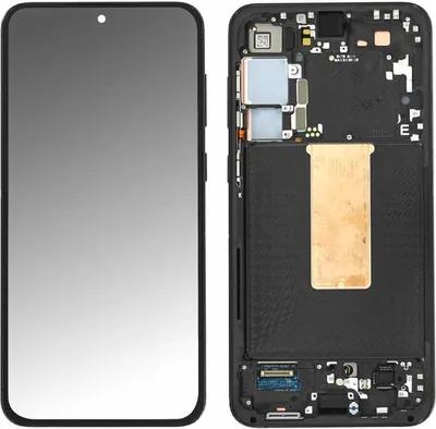 Produktbild von SMT - Original Dynamic AMOLED Display Touchscreen Bildschirm & Rahmen Phantom Schwarz für Samsung Galaxy S23 S911B & Werkzeug