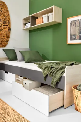 Produktbild von Furniture24 Bett Remo Rm16 Jugendbett 120 X 200 Cm Bettgestelle (Ohne Matratze)