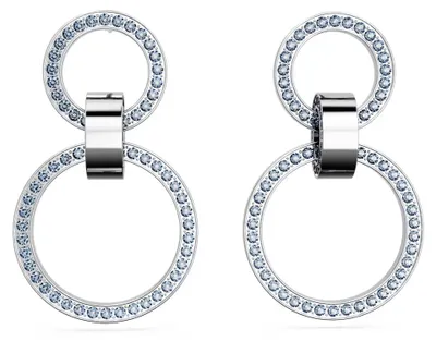 Produktbild von Swarovski Ohrstecker Dextera Damen Ohrringe Blau Rhodiniert 5663503