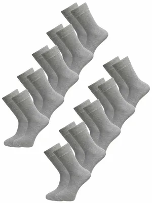 Produktbild von Tazzio Herren Socken 10er-Pack A908 (Grau, 35-38)