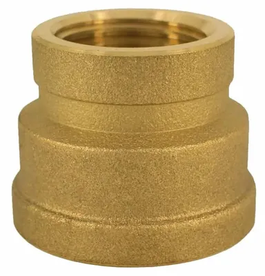 Immagine prodotto di Raccordo filettato in ottone ridotto 1/2" IG x 3/8" IG