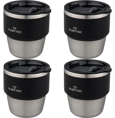 Zdjęcie produktu dla Rubytec Shira Dailyshot 0,175 l Czarny (4 szt.)