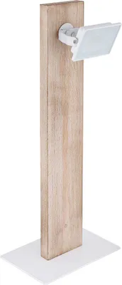 Produktbild von LED Tischleuchte, Holz, weiß, braun, H 45 cm