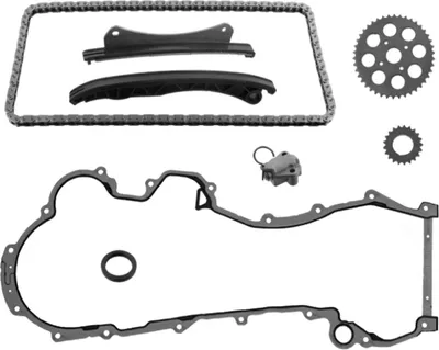 Produktbild von PartsTec PTA114-0107 Steuerkettensatz Steuerkette für OPEL Corsa D Schrägheck (S07) Astra J Sports Tourer (P10) Corsa C Schrägheck (X01) Meriva A