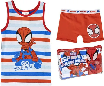 Immagine prodotto di Pigiama di Spidey Pigiama e abbigliamento da notte per bambini in 100% cotone con tasca 4 anni