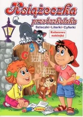 Obrázek produktu pro Książeczka Przedszkolaka dla Dzieci z Naklejkami