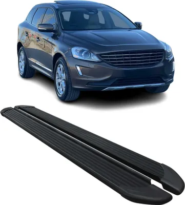 Obrázok produktu pre Bočné kryty podbehov pre Volvo XC90 2002-2014 hliníková čierna